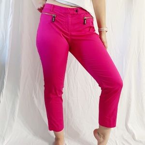 Michael Kors neon Pink cropped pants
